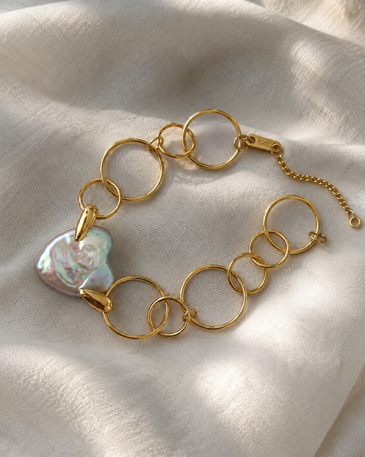 Cœur Pearl Bracelet