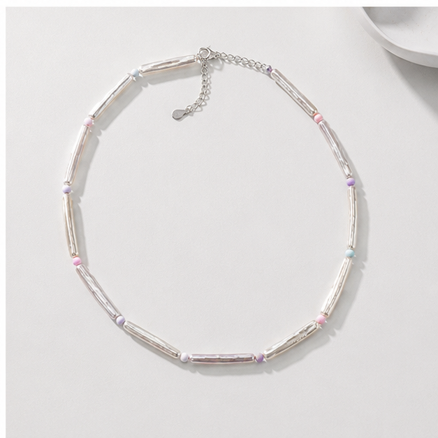 Opaline Pearl Necklace