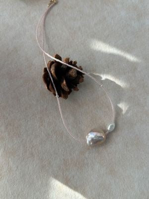 Blush Tide Pearl Necklace