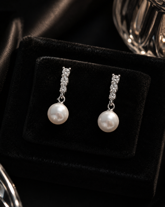 Clara Pearl Earrings