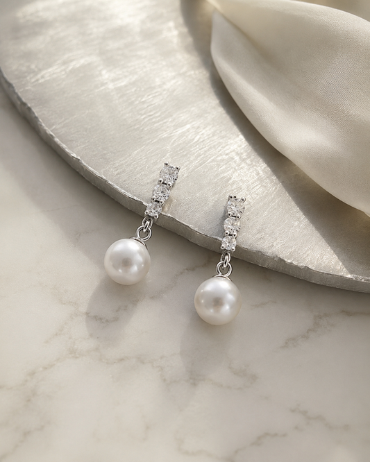 Clara Pearl Earrings