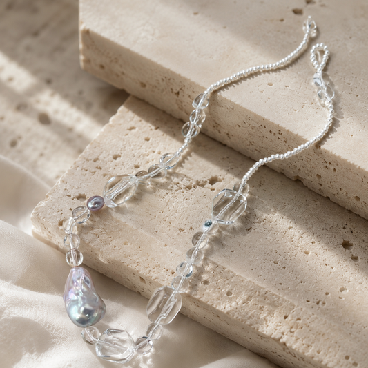 Crystal Veil Necklace
