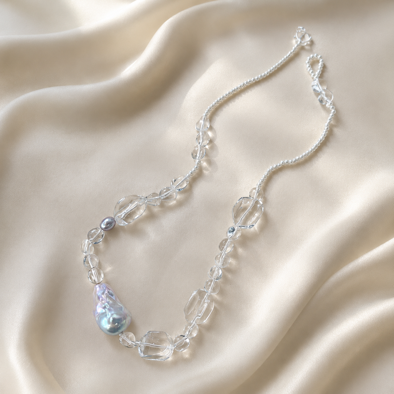 Crystal Veil Necklace
