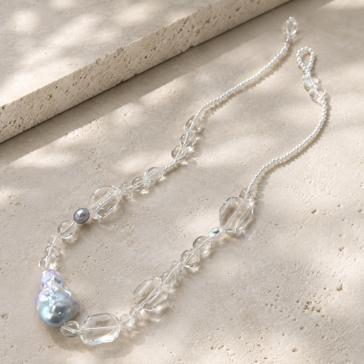 Crystal Veil Necklace