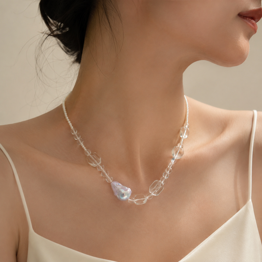 Crystal Veil Necklace