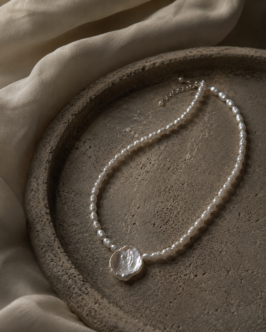 Selene Pearl Necklace