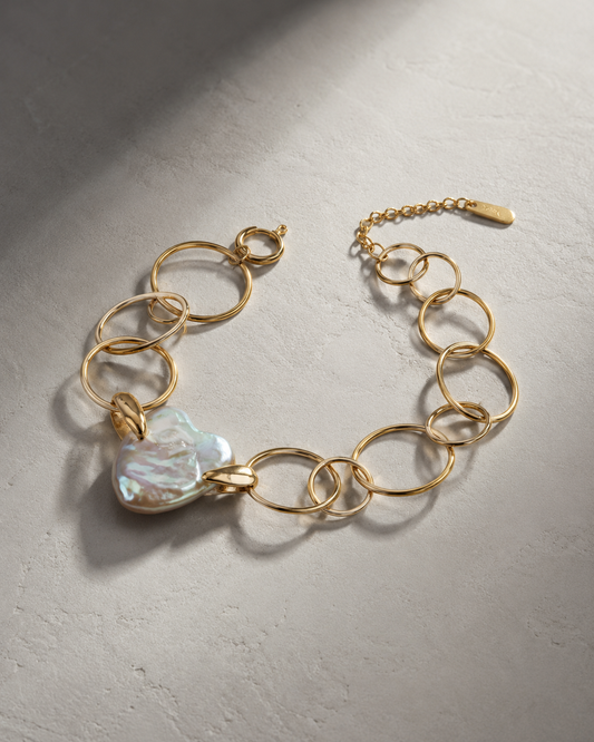 Cœur Pearl Bracelet