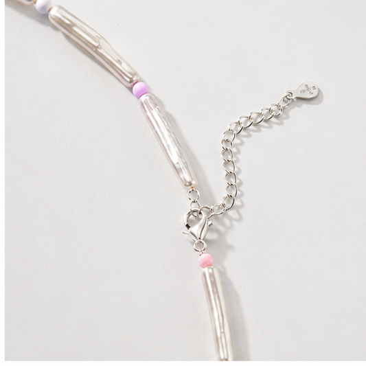Opaline Pearl Necklace