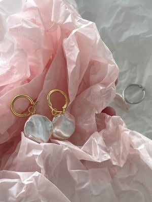 Ophelia Baroque Pearl Earrings